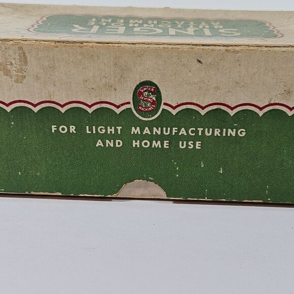 Singer USA Vintage Buttonhole Attachment 121795 Sewing Machine Accessory & Box - Picture 13 of 14